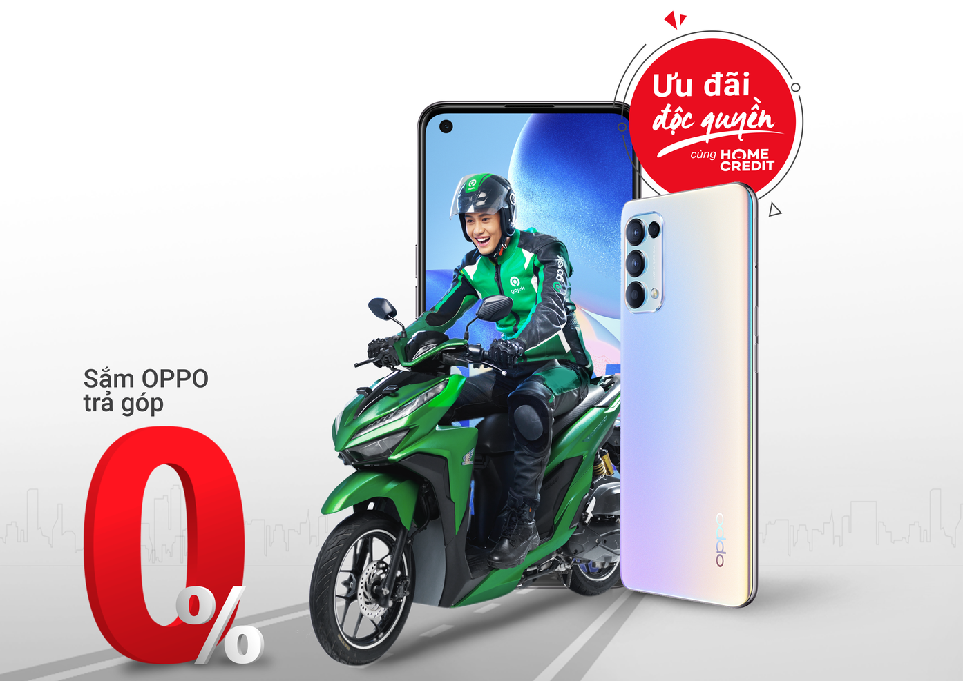 Home Credit ưu đãi đặc biệt dành riêng cho đối tác tài xế Gojek