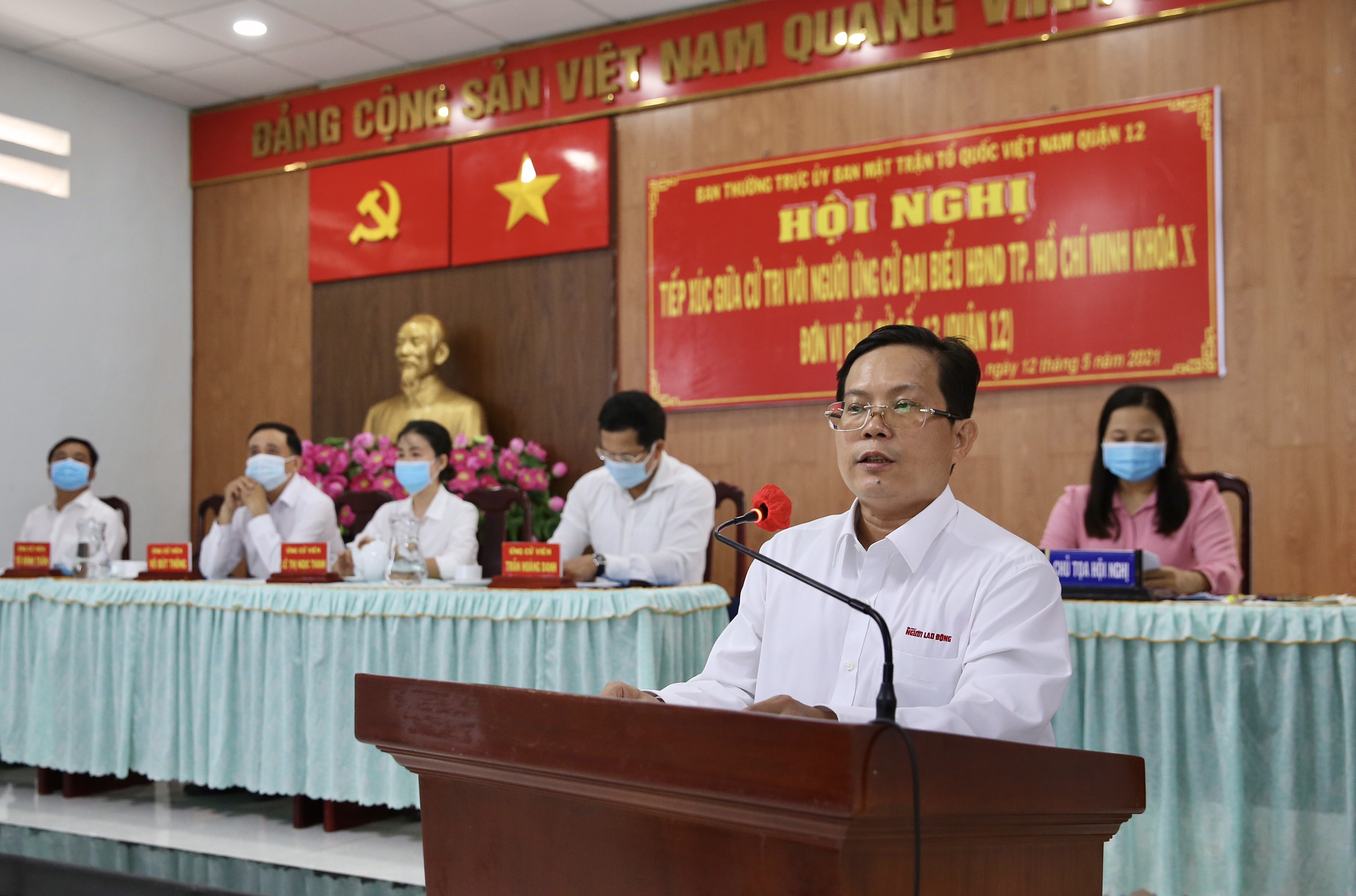 Cử tri quận 12 mong muốn c&aacute;c ứng cử vi&ecirc;n thực hiện đ&uacute;ng chương tr&igrave;nh h&agrave;nh động đ&atilde; đề ra - Ảnh 2.