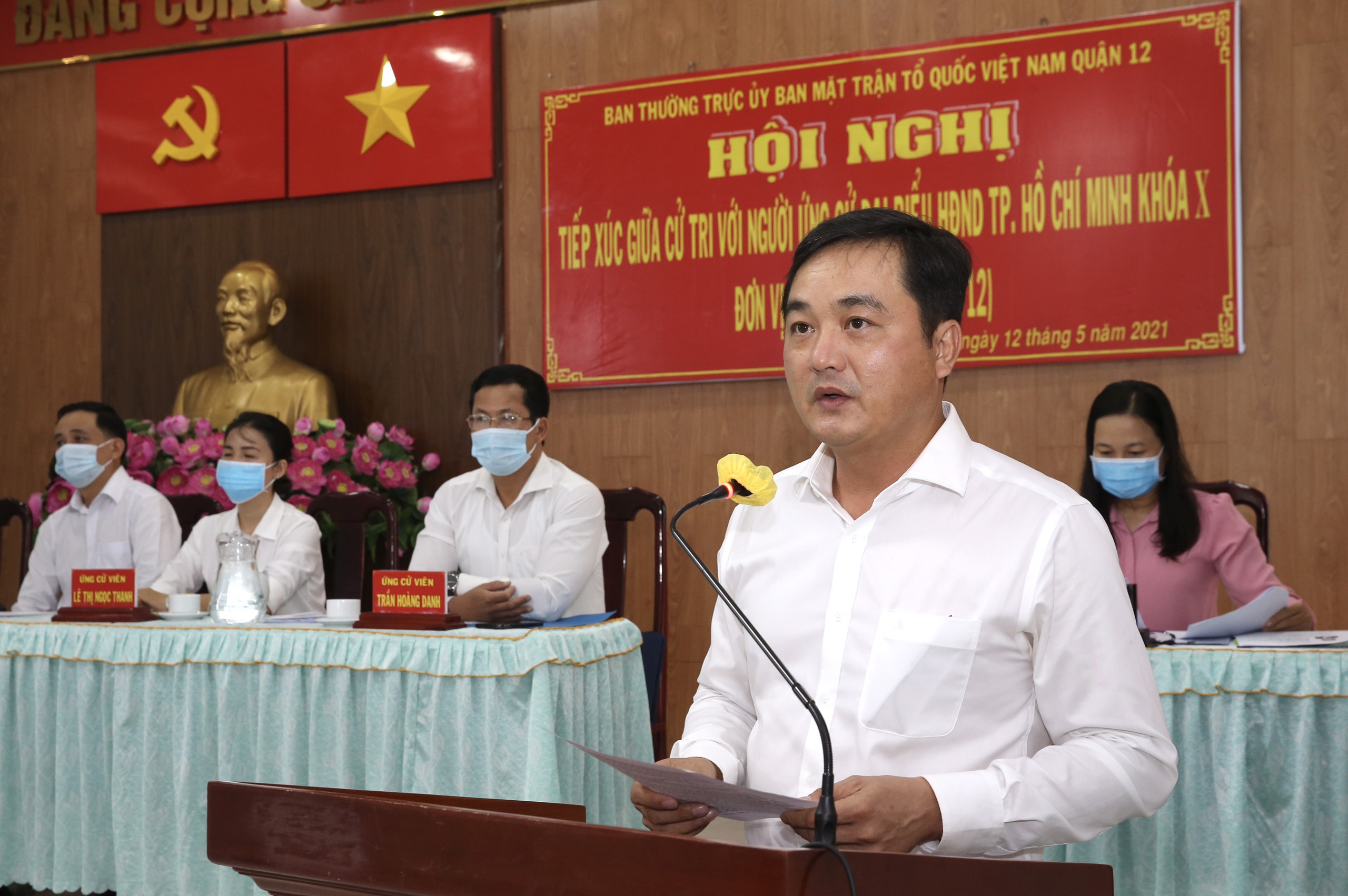 Cử tri quận 12 mong muốn c&aacute;c ứng cử vi&ecirc;n thực hiện đ&uacute;ng chương tr&igrave;nh h&agrave;nh động đ&atilde; đề ra - Ảnh 5.