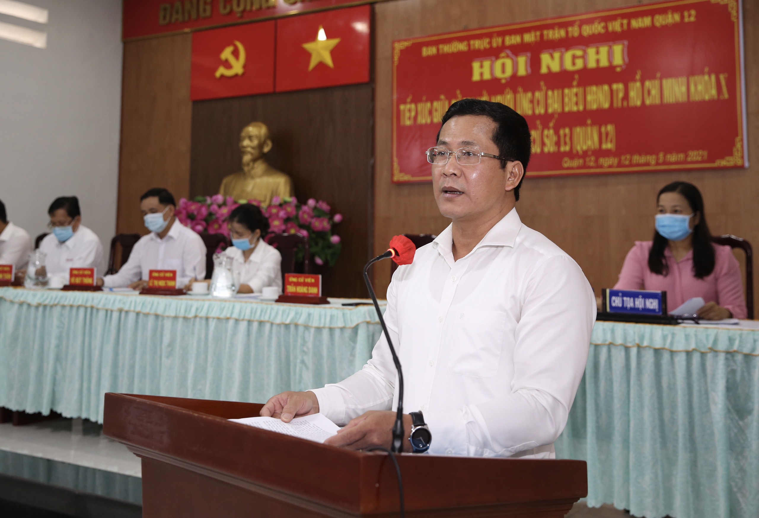 Cử tri quận 12 mong muốn c&aacute;c ứng cử vi&ecirc;n thực hiện đ&uacute;ng chương tr&igrave;nh h&agrave;nh động đ&atilde; đề ra - Ảnh 3.