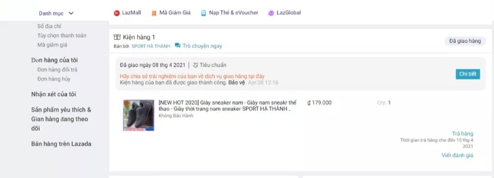 Đặt mua gi&agrave;y online, kh&aacute;ch t&aacute; hỏa v&igrave; nhận được đ&ocirc;i vớ - Ảnh 1.