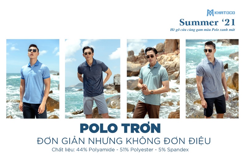 Polo Khatoco - Những sắc màu mùa hè - Ảnh 2.