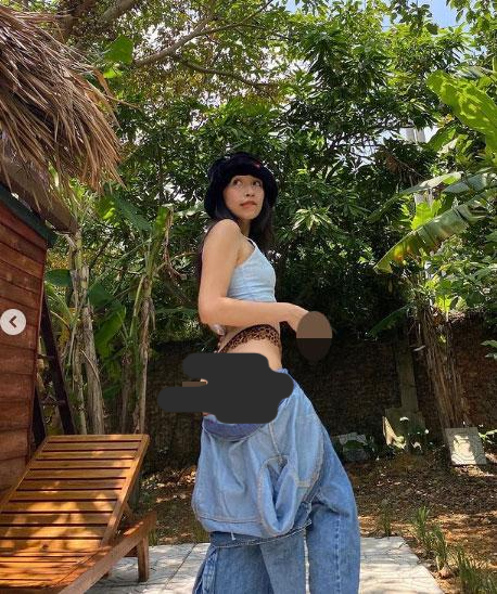 Con g&aacute;i diva Mỹ Linh l&ecirc;n tiếng khi bị chỉ tr&iacute;ch khoe m&ocirc;ng  - Ảnh 1.