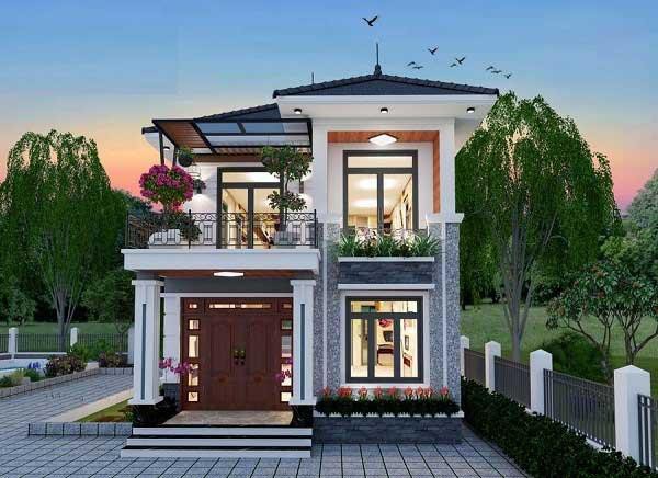 Những mẫu nhà 2 tầng giá 700 triệu được săn lùng nhiều nhất năm 2021 - Ảnh 12. Những mẫu nhà 2 tầng giá 700 triệu được săn lùng nhiều nhất năm 2021 - Ảnh 12.