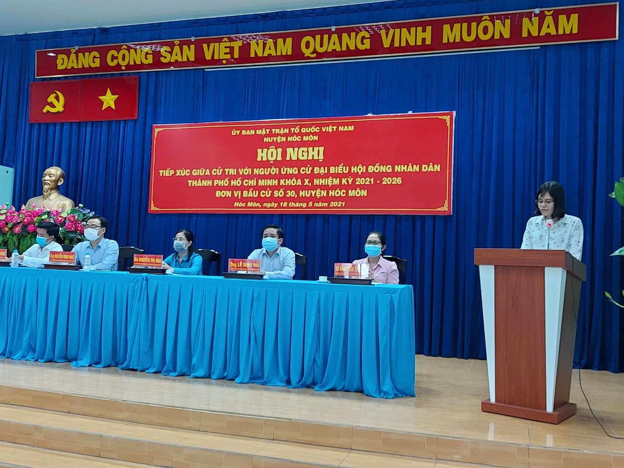 Cử tri mong mỏi huyện H&oacute;c M&ocirc;n sớm trở th&agrave;nh quận - Ảnh 1.
