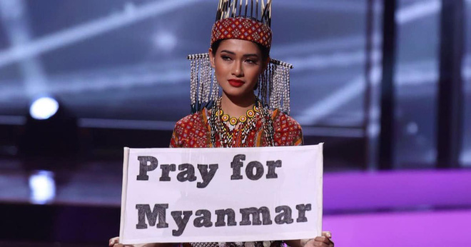 Hoa hậu Myanmar bị truy nã
