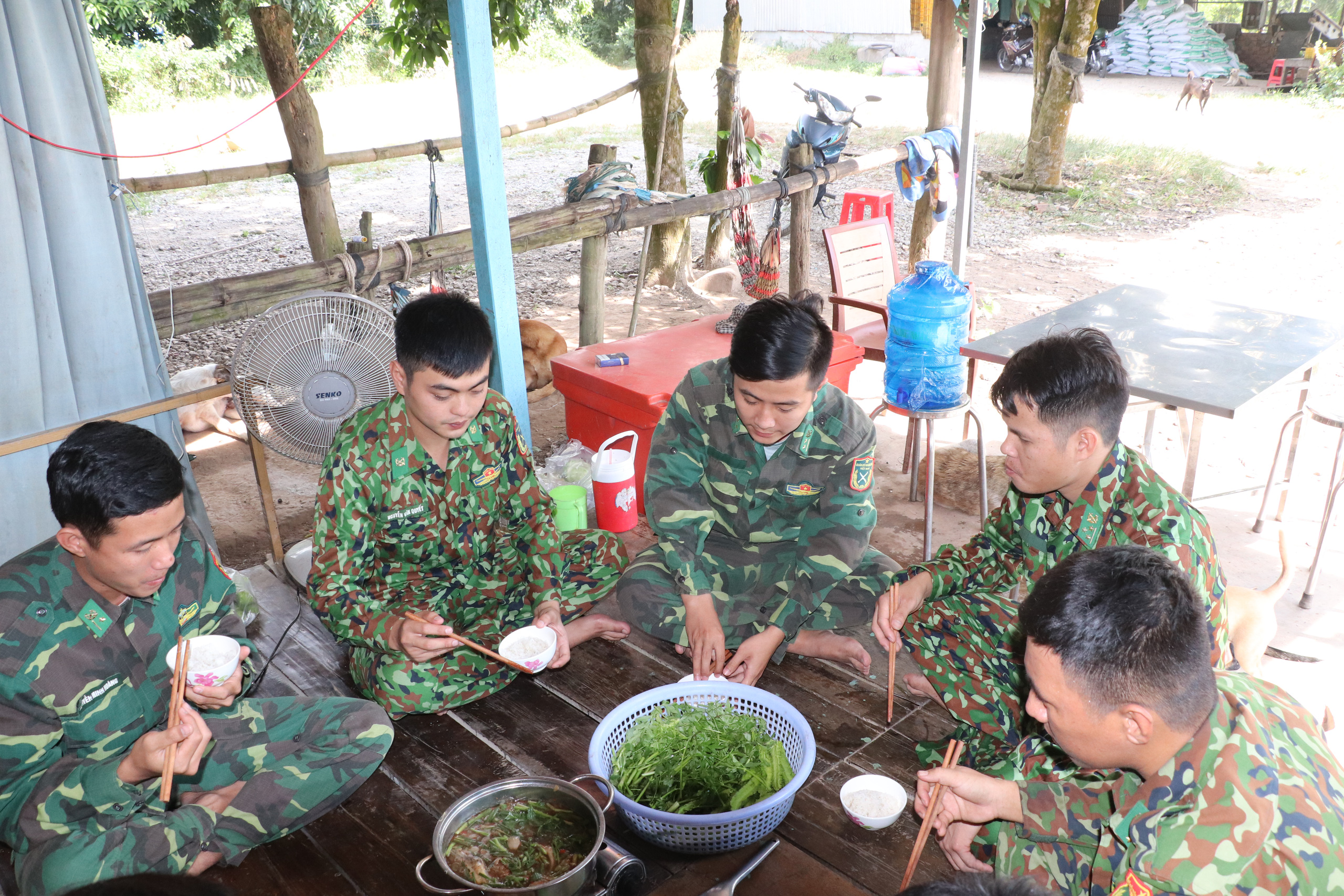 Những hình ảnh gian khổ, hy sinh nơi biên cương Tổ quốc