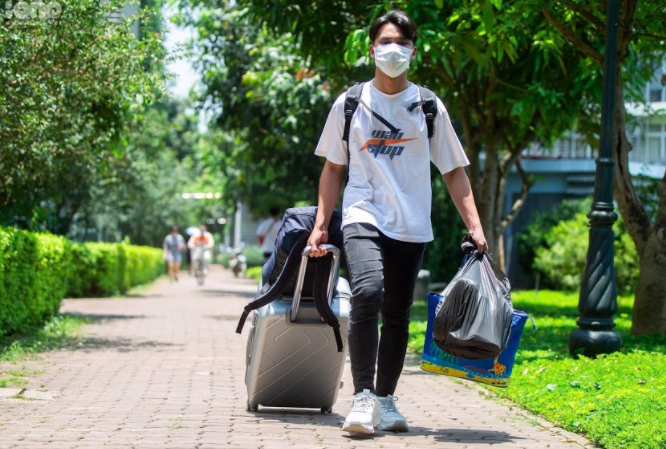 Sinh viên nhường phòng ký túc xá làm nơi cách ly Covid-19