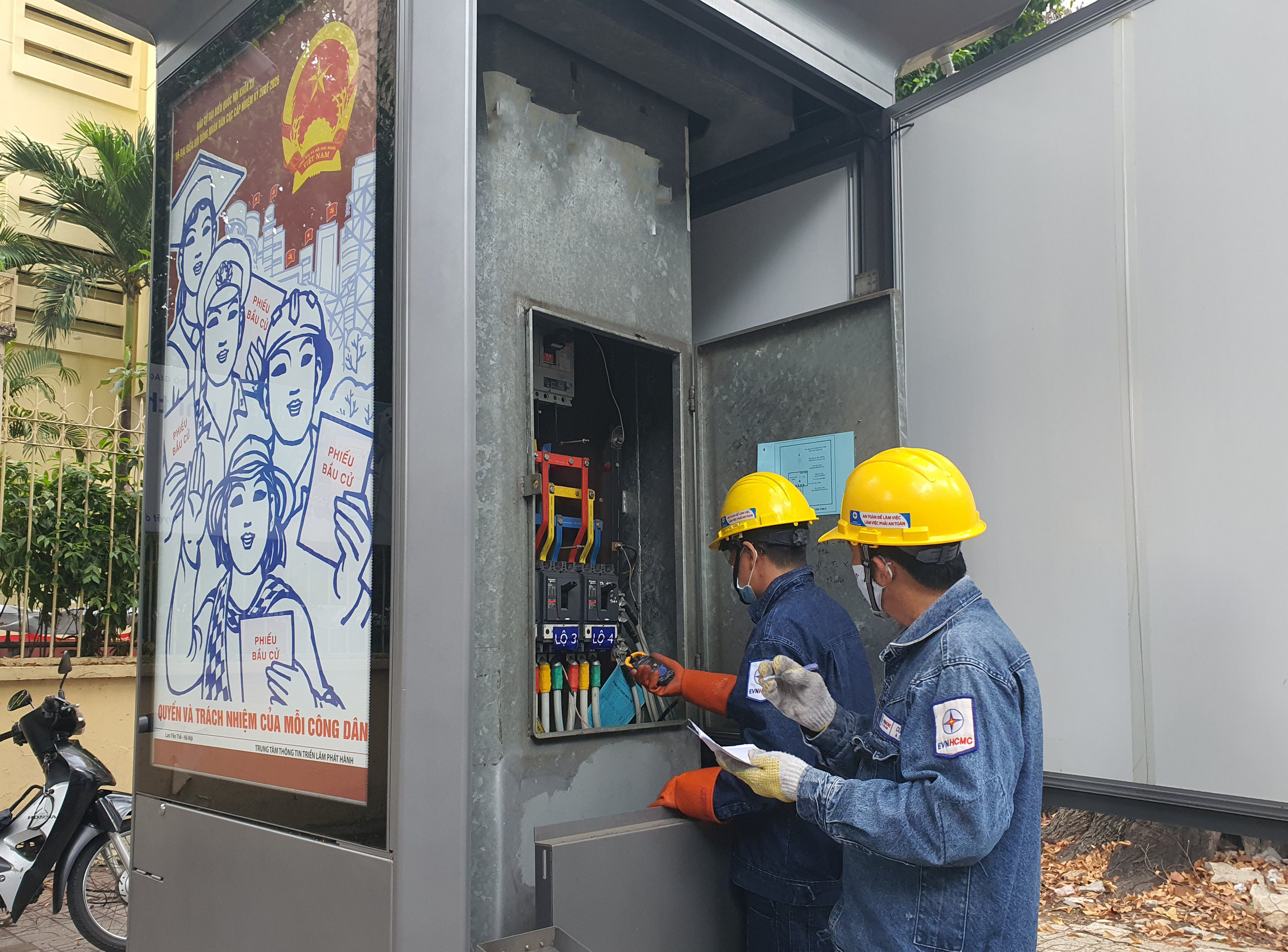 Ngành điện TP HCM bảo đảm cấp điện phục vụ bầu cử