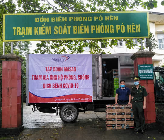 Masan Consumer tặng h&agrave;ng ng&agrave;n sản phẩm thiết yếu đến c&aacute;c tuyến đầu chống dịch - Ảnh 2.
