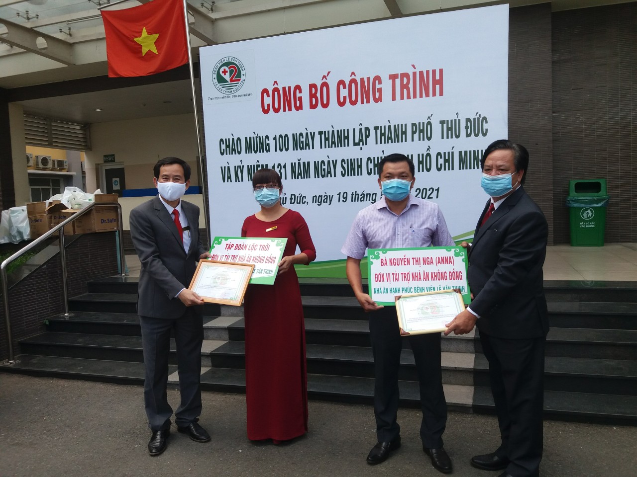 Bệnh viện mở nhà ăn 0 đồng phục vụ người bệnh