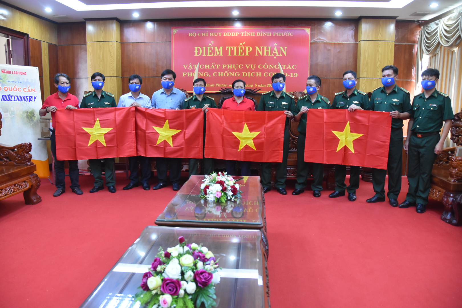 "Cờ Tổ quốc biên cương" đến với vùng biên giới Bình Phước