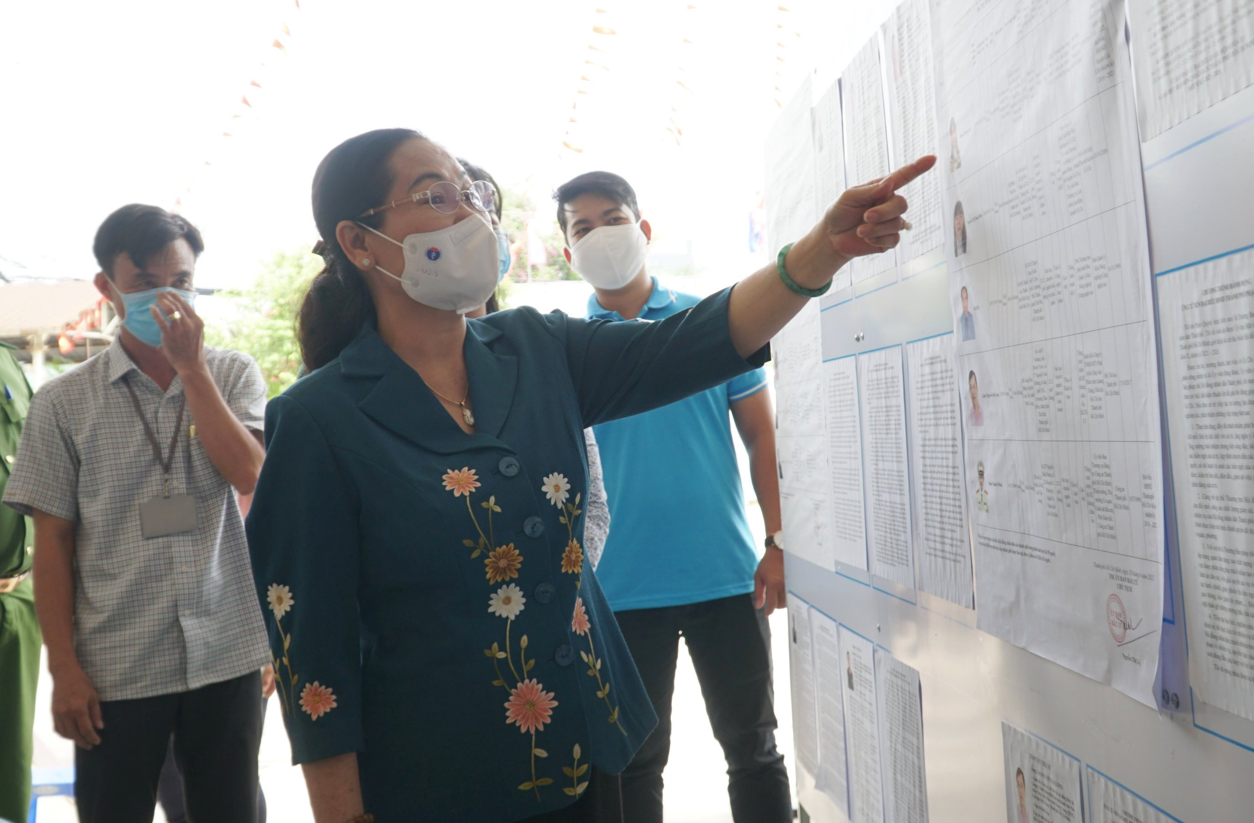 TP HCM: Kiểm tra công tác chuẩn bị bầu cử tại điểm Chủ tịch nước đến bỏ phiếu