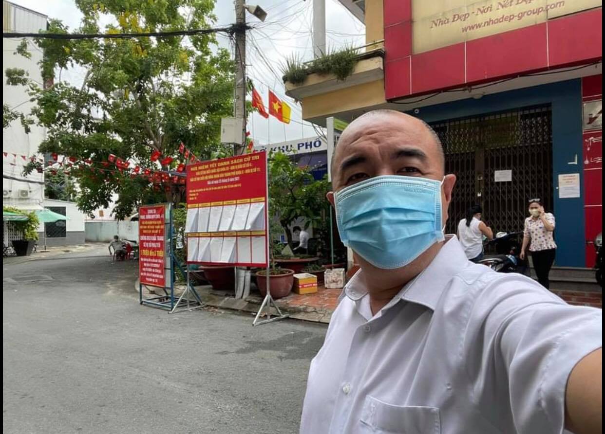 Nghệ sĩ h&aacute;o hức đi bầu cử - Ảnh 6.