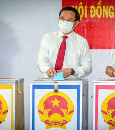 Lãnh đạo cấp cao hoàn tất bỏ phiếu từ buổi sáng - Ảnh 6.