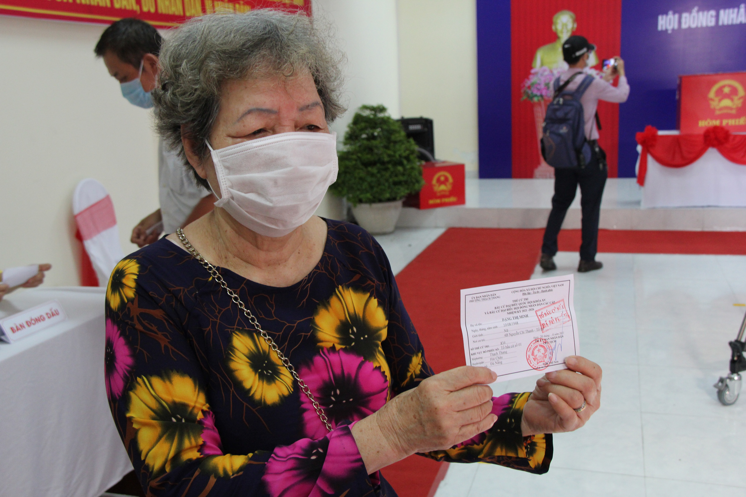 Miền Trung: Bầu cử đặc biệt trong khu cách ly tập trung phòng chống dịch Covid-19 - Ảnh 6.