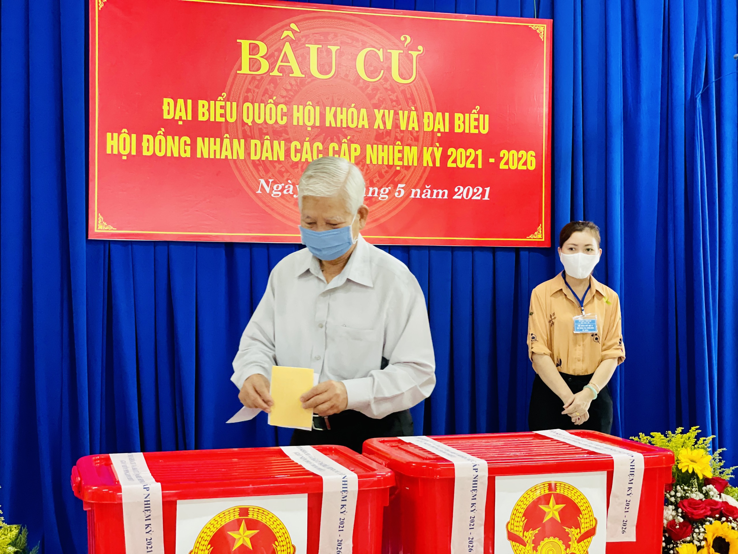 Bỏ phiếu tại Bình Dương, Bình Phước, Tây Ninh