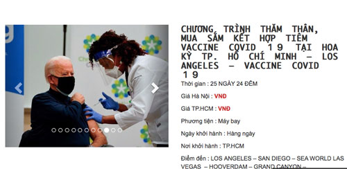 Du lịch Mỹ tiêm vắc-xin Covid-19: Nên tìm hiểu kỹ - Ảnh 2.