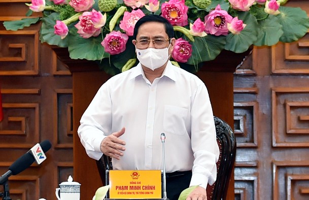 Thủ tướng: Quyết tâm đẩy lùi đợt dịch này, thực hiện thần tốc chiến lược vắc-xin