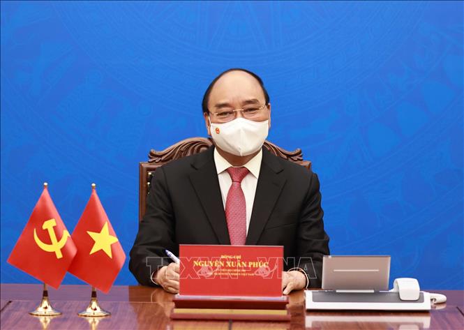 Chủ tịch nước Nguyễn Xuân Phúc mời Tổng Bí thư, Chủ tịch Trung Quốc thăm Việt Nam
