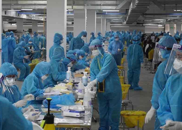 Ngày 25-5, Việt Nam ghi nhận 447 ca mắc Covid-19, nhiều nhất từ trước đến nay