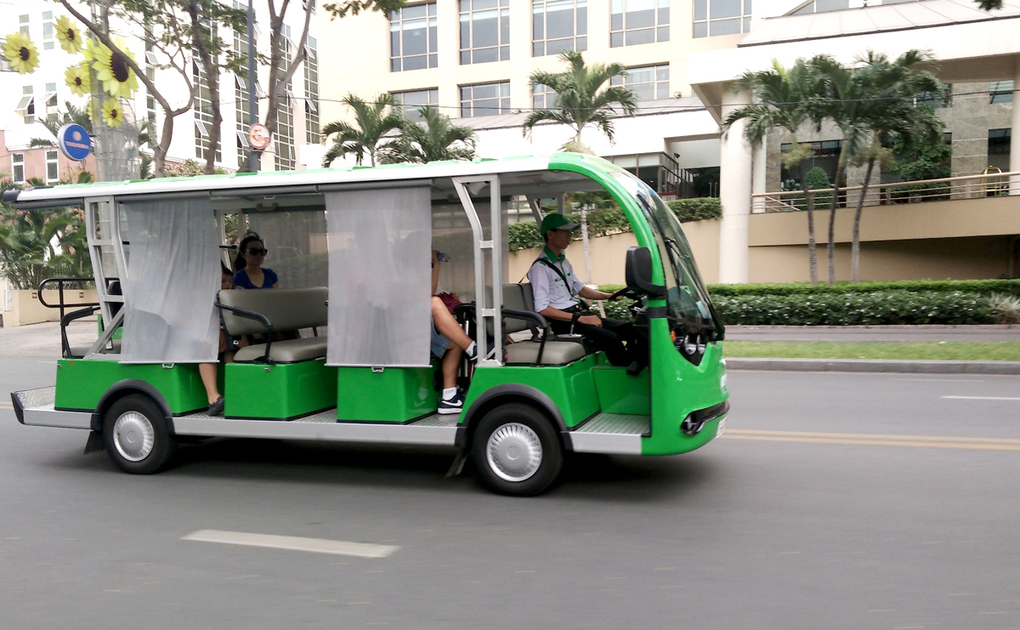 Cần Giờ sắp có tuyến buýt điện chạy từ  5 giờ đến 22 giờ mỗi ngày