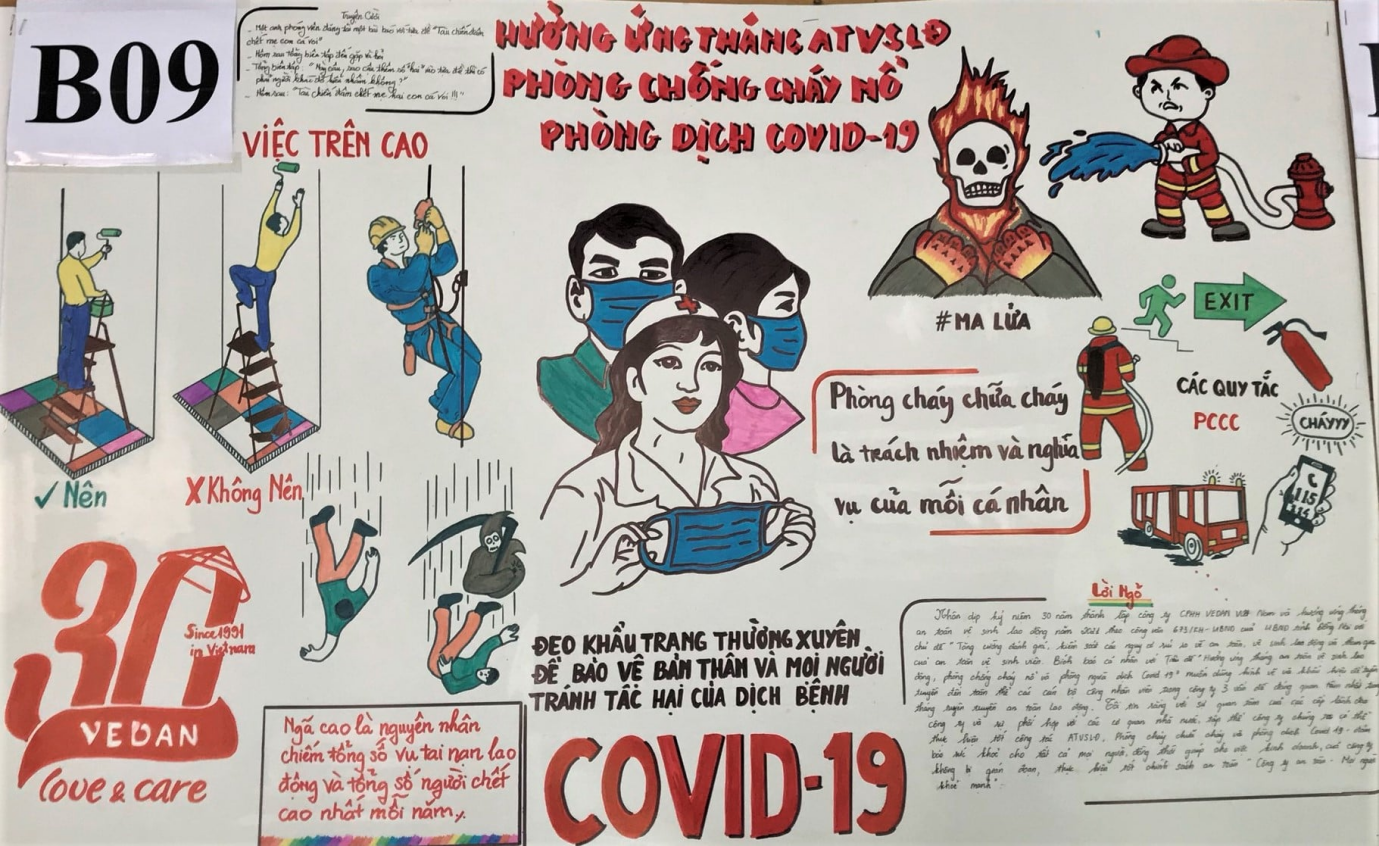 Vedan Việt Nam hưởng ứng Th&aacute;ng h&agrave;nh động v&igrave; An to&agrave;n, vệ sinh lao động năm 2021 - Ảnh 2.