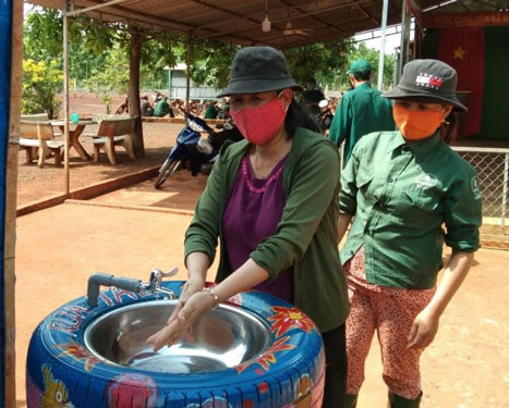 Quyết liệt triển khai c&aacute;c biện ph&aacute;p ph&ograve;ng chống dịch tại doanh nghiệp - Ảnh 1.