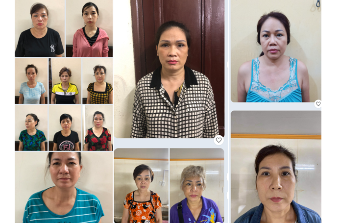 Đường dây thầu đề lên đến hơn 1 tỉ đồng/ngày toàn phụ nữ