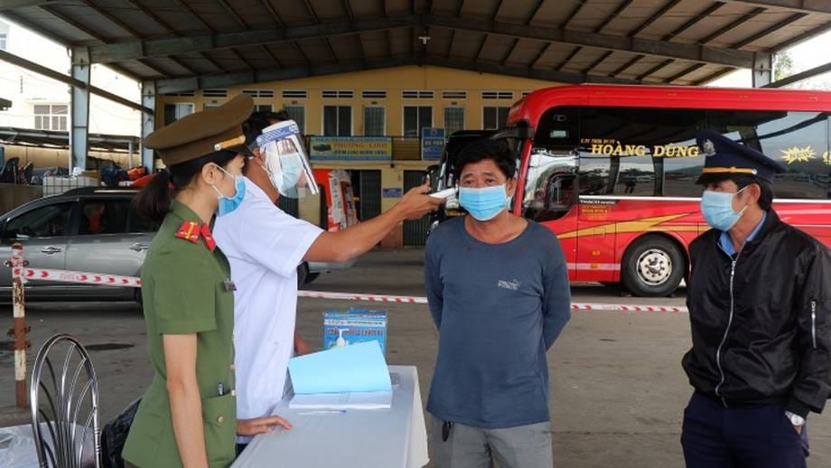 Bình Định bắt đầu cách ly y tế những người đến - về từ TP HCM