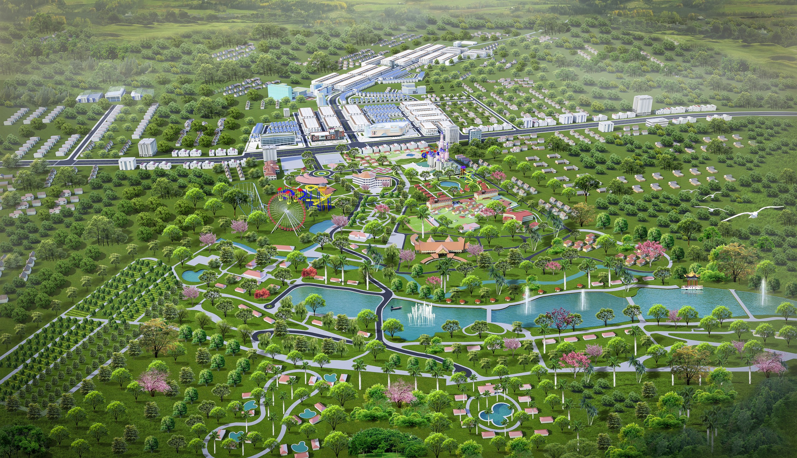 Xây dựng dự án đại đô thị sinh thái toàn diện Felicia City Bình Phước - Ảnh 2. Xây dựng dự án đại đô thị sinh thái toàn diện Felicia City Bình Phước - Ảnh 2.