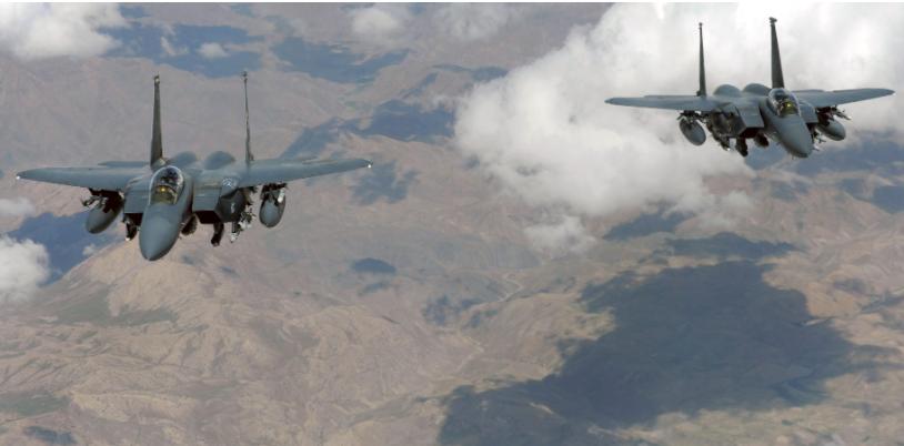 Mỹ mở các cuộc không kích mới vào Taliban