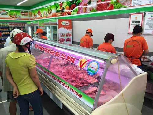 Sagrifood giảm giá thịt heo VietGAP đến 40%