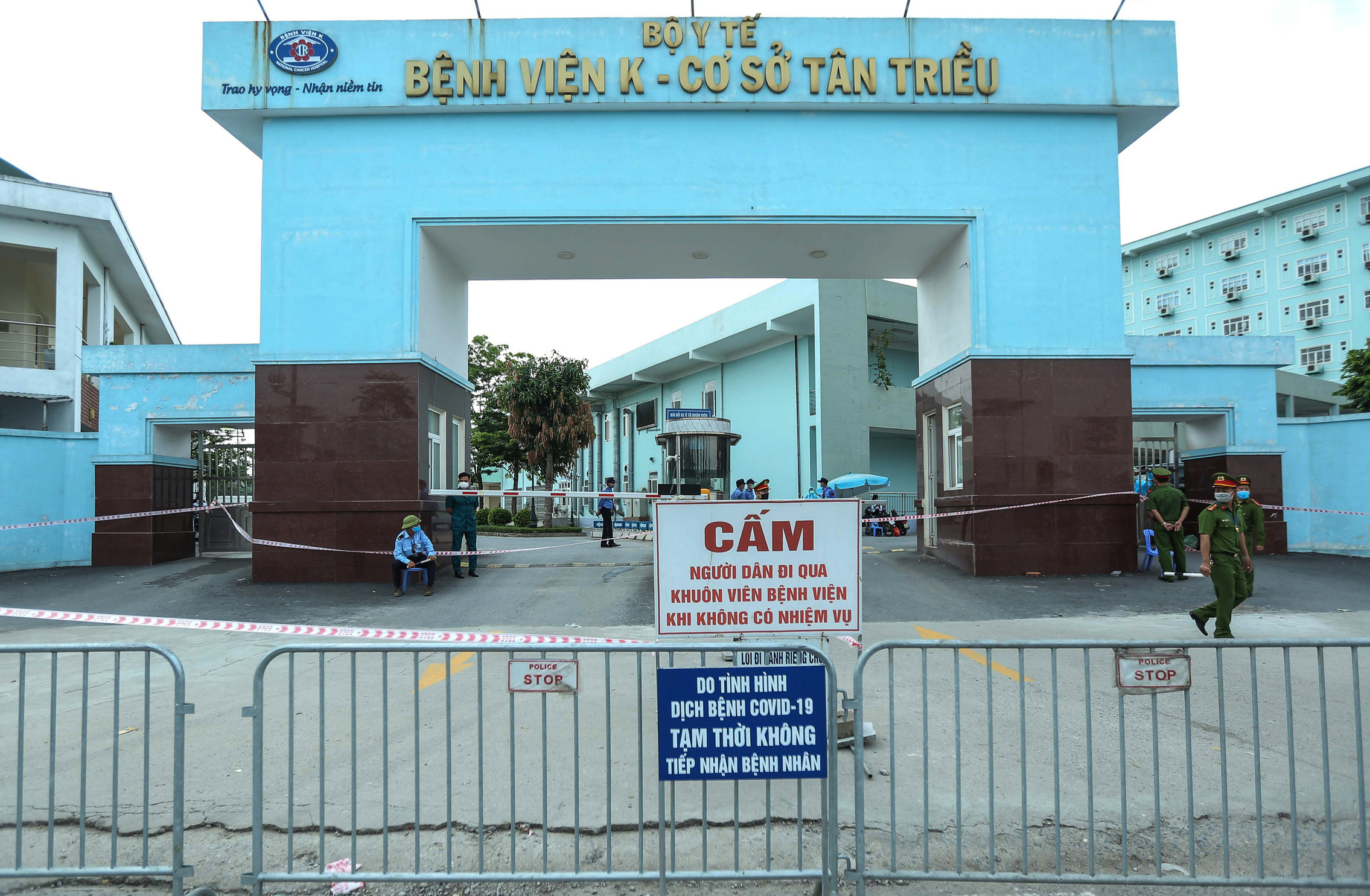 Phong tỏa Bệnh viện K Trung ương