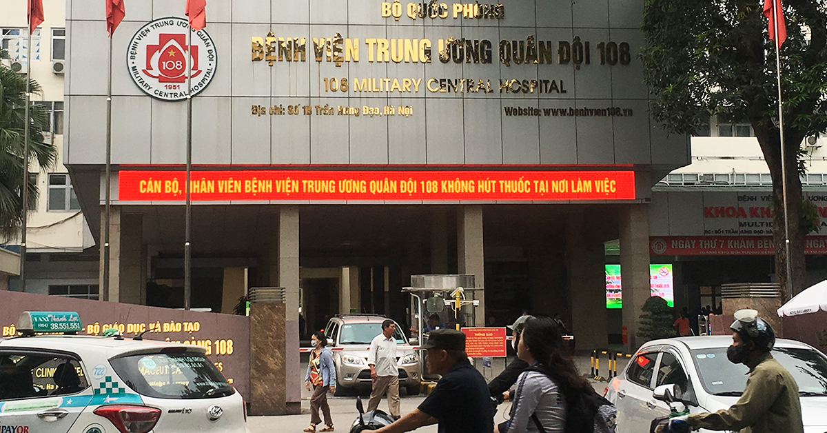 Bệnh viện Trung ương Qu&acirc;n đội 108 dừng tiếp nhận bệnh nh&acirc;n chuyển tuyến từ ng&agrave;y 8-5 - Ảnh 1.