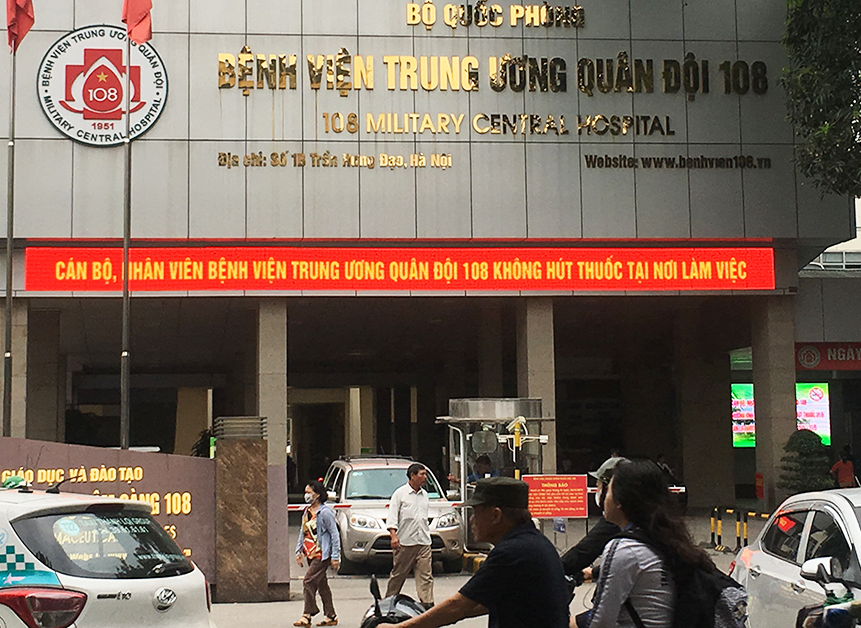 Bệnh viện Trung ương Quân đội 108 dừng tiếp nhận bệnh nhân chuyển tuyến từ ngày 8-5
