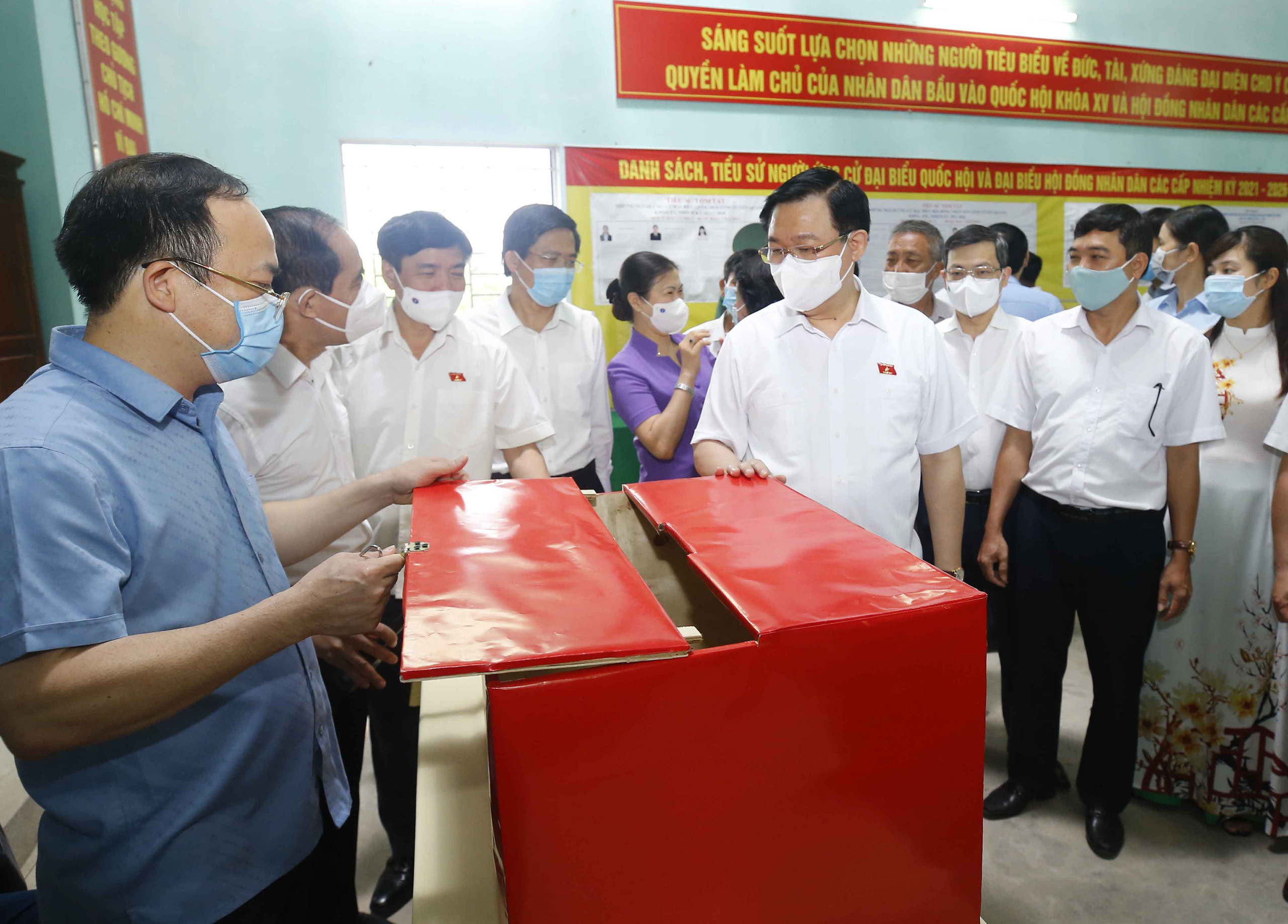 Quy trình 6 bước cử tri thực hiện khi đi bầu cử