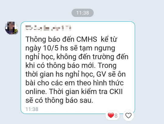 Học sinh Cần Thơ tạm dừng đến trường từ ng&agrave;y 10-5 - Ảnh 1.