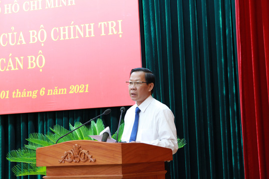 &Ocirc;ng Phan Văn M&atilde;i giữ chức Ph&oacute; B&iacute; thư Thường trực Th&agrave;nh ủy TP HCM - Ảnh 1.