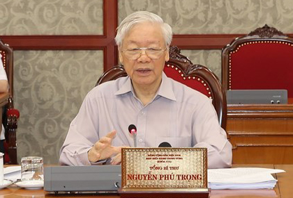 Tổng Bí thư chủ trì họp Bộ Chính trị về phòng chống dịch Covid-19