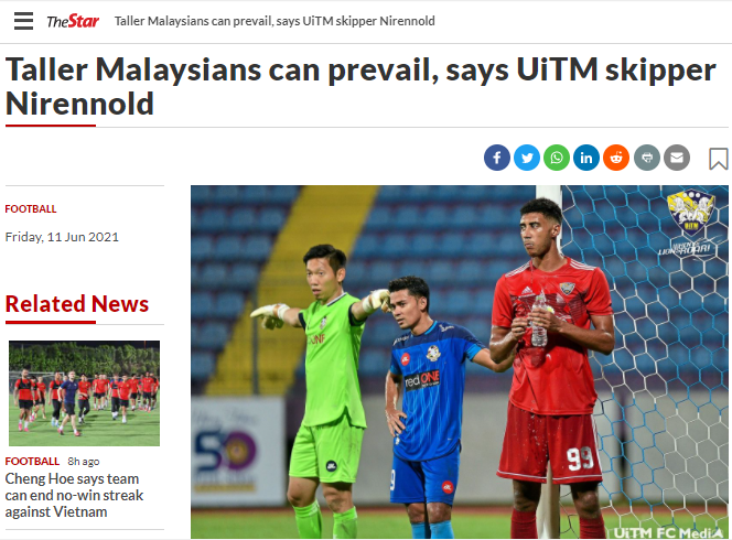 B&aacute;o ch&iacute; thể thao Malaysia viết g&igrave; trước trận chạm tr&aacute;n tuyển Việt Nam? - Ảnh 7.