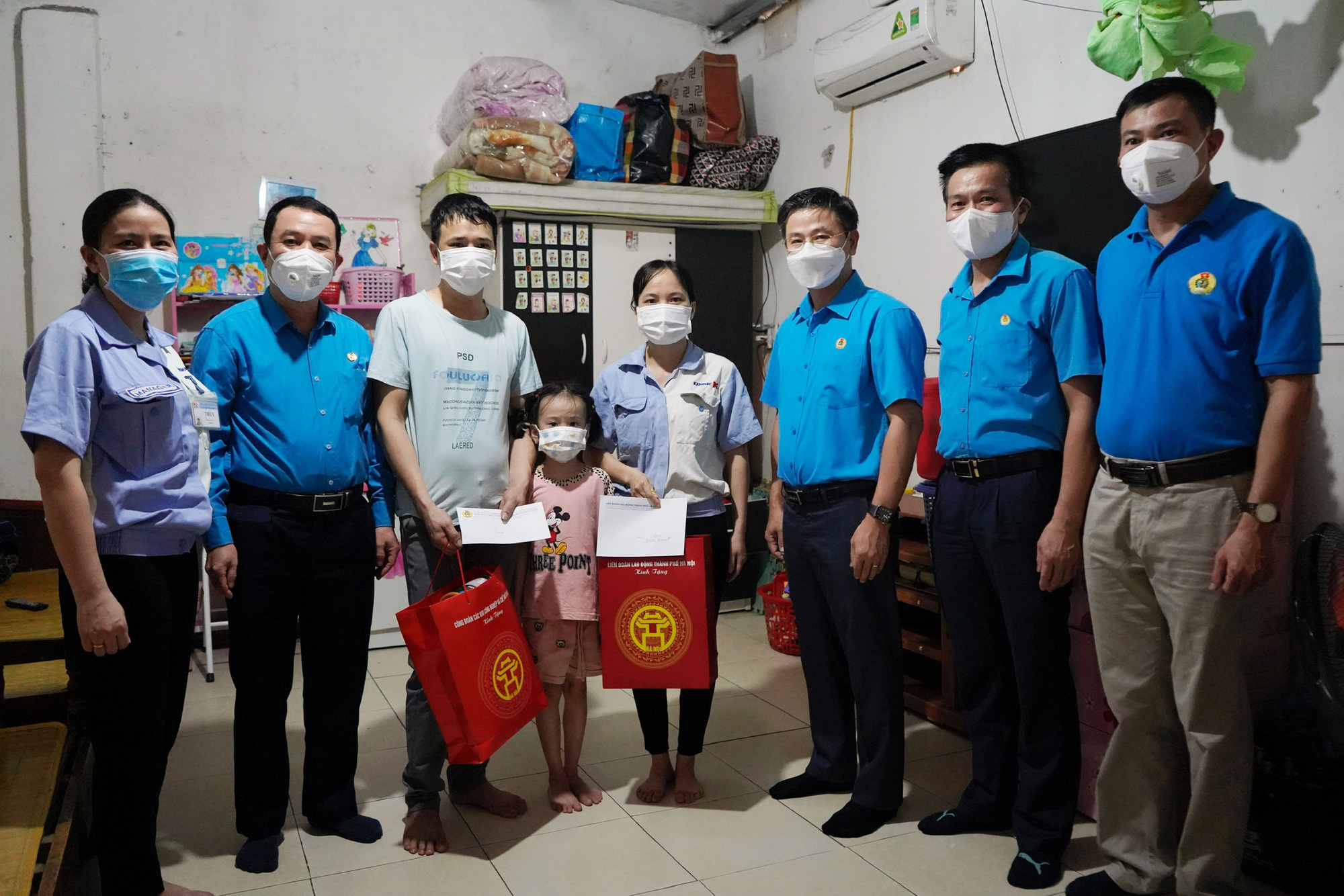 Chăm lo cho công nhân bị ảnh hưởng bởi dịch Covid-19