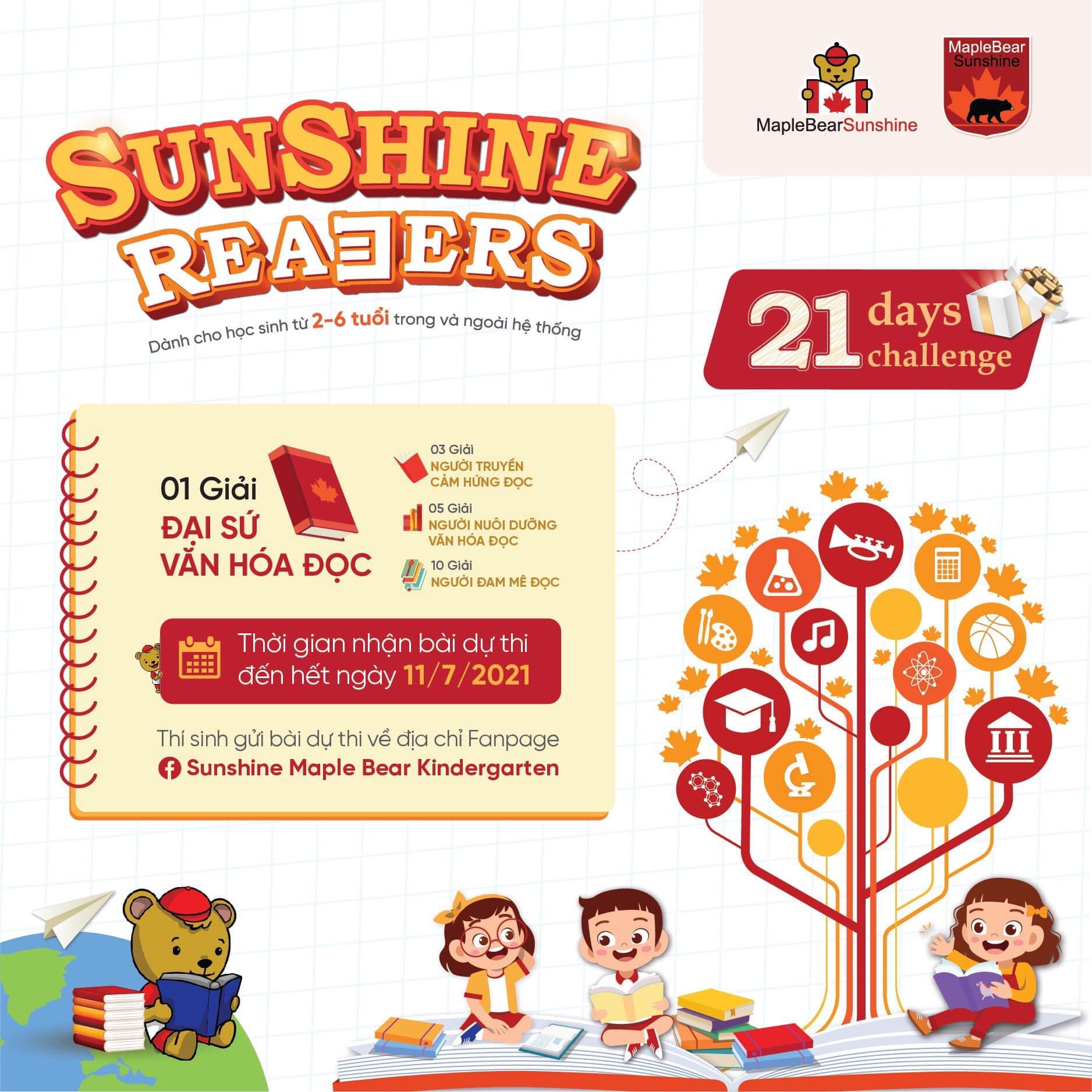 Trải nghiệm 21 ng&agrave;y đọc th&uacute; vị c&ugrave;ng Sunshine Maple Bear  qua dự &aacute;n Sunshine Readers - Ảnh 1.