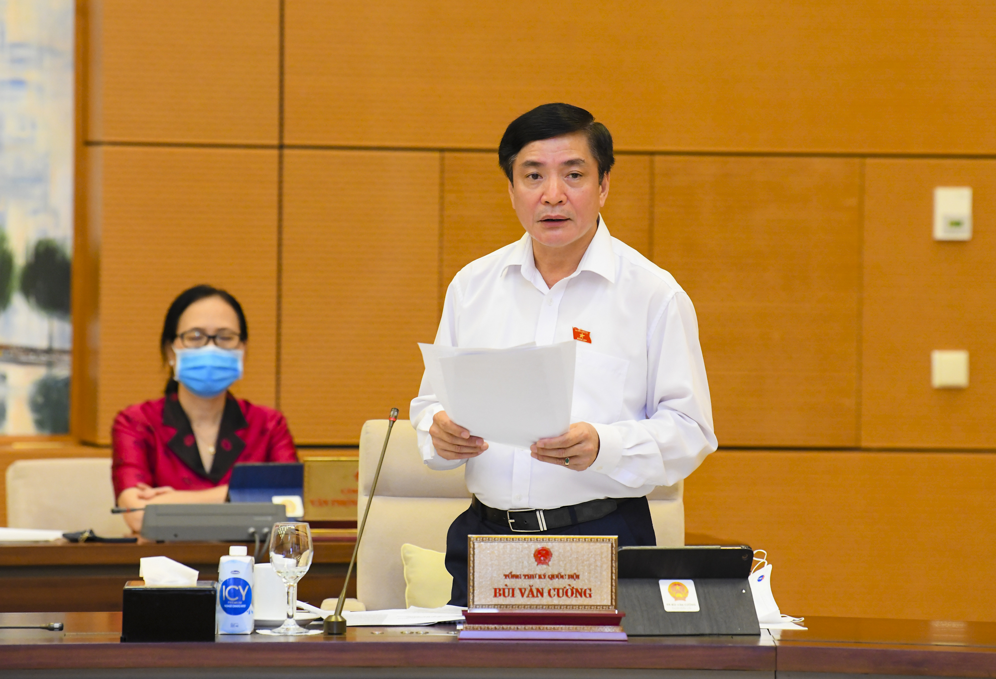 Quốc hội bầu Chủ tịch nước, Thủ tướng, Chủ tịch Quốc hội tại kỳ họp th&aacute;ng 7 - Ảnh 1.