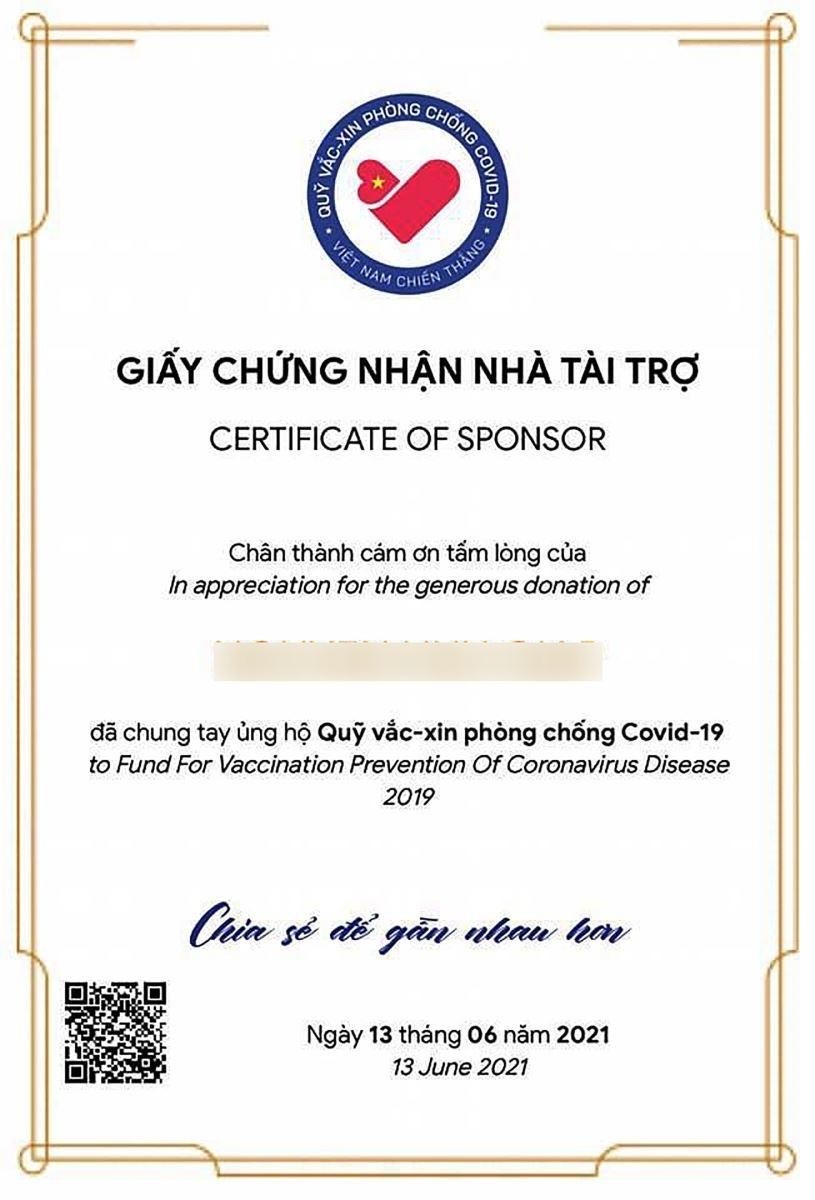 Ủng hộ Quỹ vắc-xin phòng Covid-19 trực tuyến dễ dàng qua website chính thức - Ảnh 2.