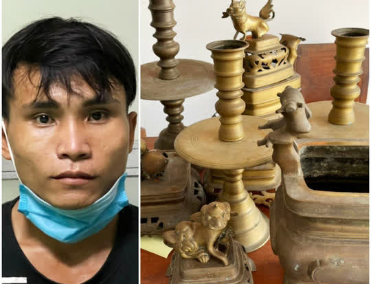 Tóm được băng trộm đồ cổ theo "đơn hàng"