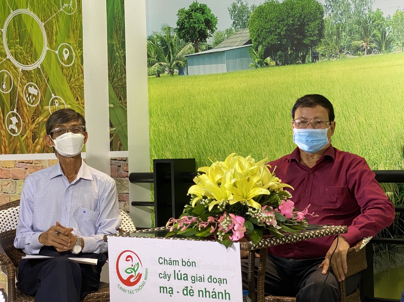 Chuyển giao kỹ thuật canh tác cho nông dân trồng lúa vùng ĐBSCL qua tư vấn trực tuyến