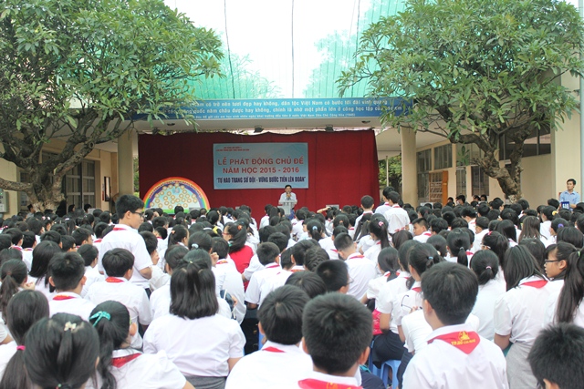 TP HCM: Một trường THCS dành 50% chỉ tiêu tuyển học sinh trái tuyến
