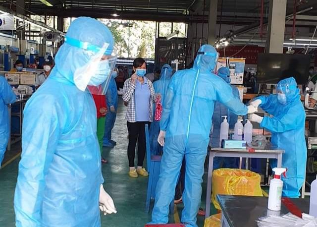 Thêm 1 ca F0 ở Công ty TNHH Việt Nam Samho