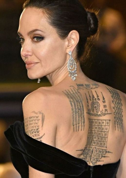 B&aacute;o giải tr&iacute; phương T&acirc;y tung h&igrave;nh xăm mới của Angelina Jolie - Ảnh 4.